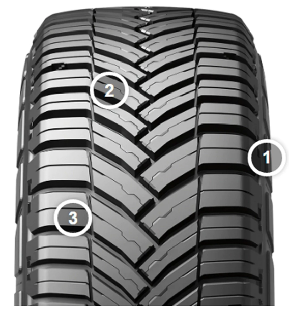 LLANTA MICHELIN AGILIS CROSSCLIMATE LT 235/80R17 120/117R